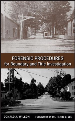 Forensic Procedures for Boundary and Title Investigation (0470113693) cover image