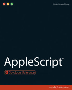 AppleScript (0470562293) cover image