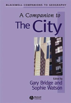 A Companion to the City (0470692693) cover image