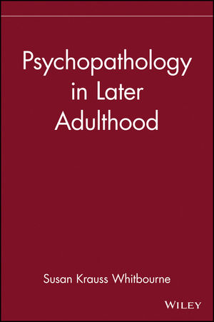 Psychopathology in Later Adulthood (0471193593) cover image