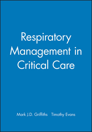 Respiratory Management in Critical Care (0727917293) cover image