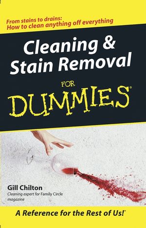 Cleaning and Stain Removal for Dummies (0764570293) cover image