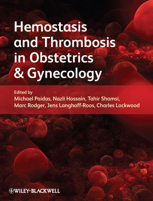 Hemostasis and Thrombosis in Obstetrics and Gynecology (1405183993) cover image