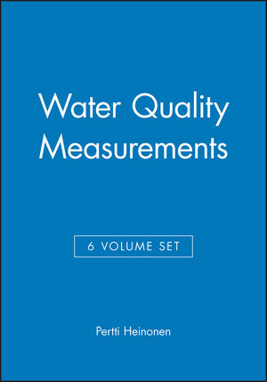 Water Quality Measurements, 6 Volume Set (0470779594) cover image