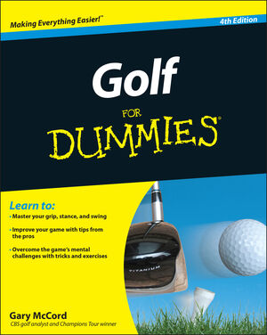 Golf For Dummies, 4th Edition (0470882794) cover image