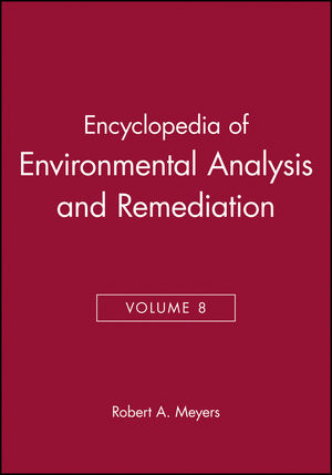 Encyclopedia of Environmental Analysis and Remediation, Volume 8 (0471166294) cover image