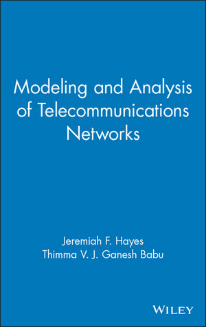 Modeling and Analysis of Telecommunications Networks (0471643394) cover image