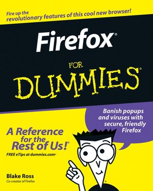 Firefox For Dummies (0471748994) cover image