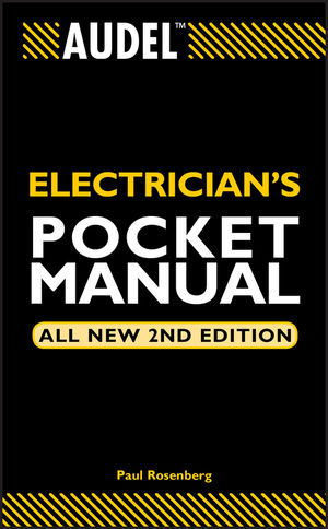Audel Electrician's Pocket Manual, All New 2nd Edition (0764541994) cover image
