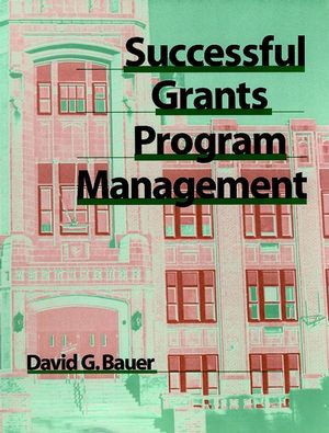 Successful Grants Program Management (0787950394) cover image