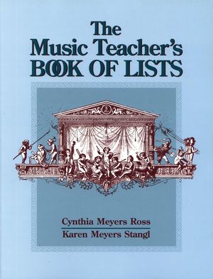 The Music Teacher's Book of Lists (0787966894) cover image