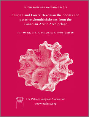 Special Papers in Palaeontology, Number 75, Silurian and Lower Devonian Thelodonts and Putative Chondrichthyans from the Canadian Arctic Archipelago (0901702994) cover image