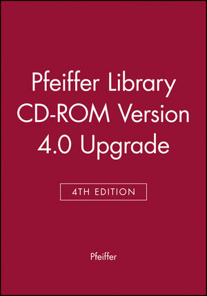 Pfeiffer Library CD-ROM Version 4.0 Upgrade (0470257695) cover image