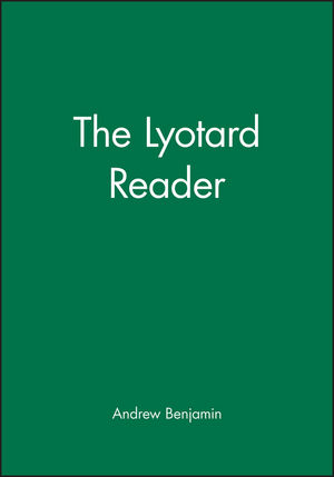 The Lyotard Reader (0631163395) cover image