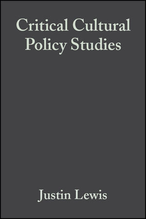 Critical Cultural Policy Studies: A Reader (0631222995) cover image