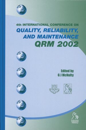 Quality, Reliability and Maintenance QRM 2002 (1860583695) cover image