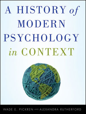 A History of Modern Psychology in Context  (0470276096) cover image