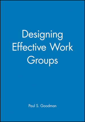 Designing Effective Work Groups (0470623896) cover image
