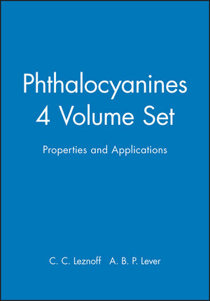 Phthalocyanines, Properties and Applications, Volumes 1 - 4, Set (0471238996) cover image