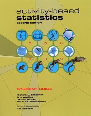 Activity-Based Statistics, 2nd Edition Student Guide (0470412097) cover image