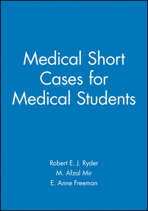 Medical Short Cases for Medical Students (0632057297) cover image