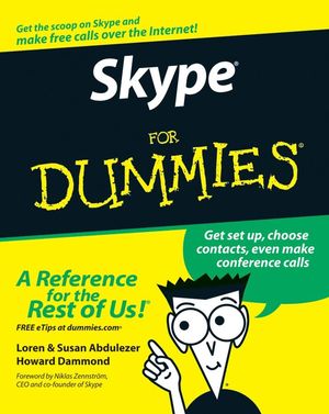 Skype For Dummies (1118050797) cover image