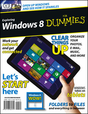 Exploring Windows 8 For Dummies (1118484797) cover image Exploring Windows 8 For Dummies (1118484797) cover image