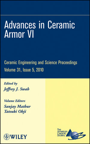 Advances in Ceramic Armor VI, Volume 31, Issue 5 (0470943998) cover image