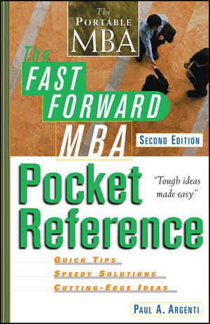 The Fast Forward MBA Pocket Reference, 2nd Edition (0471244198) cover image