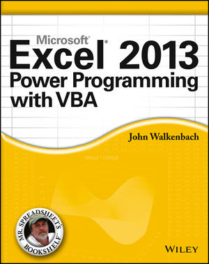 Excel 2013 Power Programming With Vba Pdf