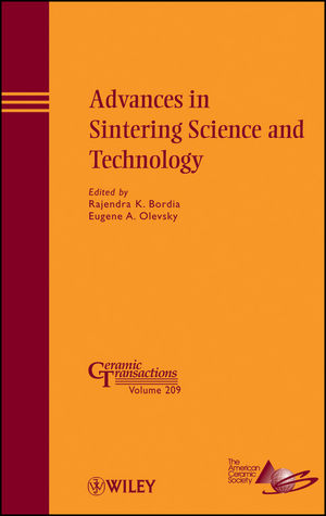 Advances in Sintering Science and Technology (0470408499) cover image