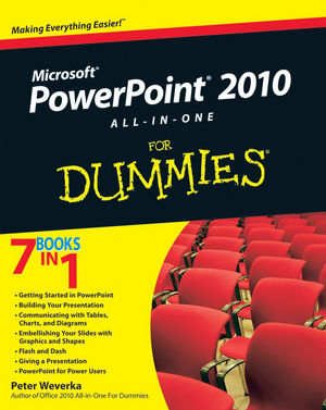 PowerPoint 2010 All-in-One For Dummies (0470500999) cover image