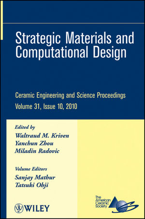 Strategic Materials and Computational Design, Volume 31, Issue 10 (0470944099) cover image