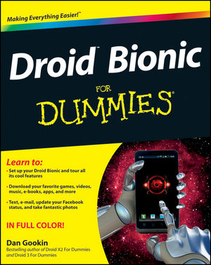 Droid Bionic For Dummies (1118232399) cover image Droid Bionic For Dummies (1118232399) cover image