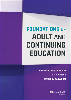 Foundations of Adult and Continuing Education (1118955099) cover image