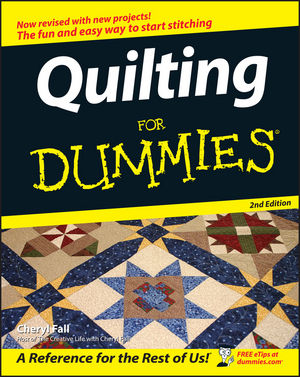 Quilting For Dummies, 2nd Edition (076459799X) cover image