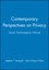 Contemporary Perspectives on Privacy: Social, Psychological, Political (1405116706) cover image