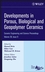 Developments in Porous, Biological and Geopolymer Ceramics, Volume 28, Issue 9 (0470196408) cover image