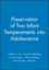 Preservation of Two Infant Temperaments into Adolescence (1405180110) cover image