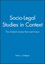 Socio-Legal Studies in Context: The Oxford Centre Past and Future (0631196811) cover image