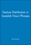 Feature Distribution in Swedish Noun Phrases (0631208712) cover image