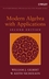 Modern Algebra with Applications, 2nd Edition (0471414514) cover image