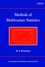Methods of Multivariate Statistics (0471223816) cover image