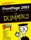 FrontPage 2003 All-in-One Desk Reference For Dummies® (0764575317) cover image