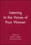 Listening to the Voices of Poor Women (1405100818) cover image