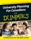 University Planning for Canadians for Dummies (1894413318) cover image