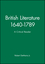 British Literature 1640-1789: A Critical Reader (0631197419) cover image