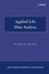 Applied Life Data Analysis (0471644625) cover image