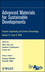 Advanced Materials for Sustainable Developments, Volume 31, Issue 9 (0470594748) cover image