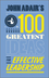 John Adair's 100 Greatest Ideas for Effective Leadership (0857081349) cover image